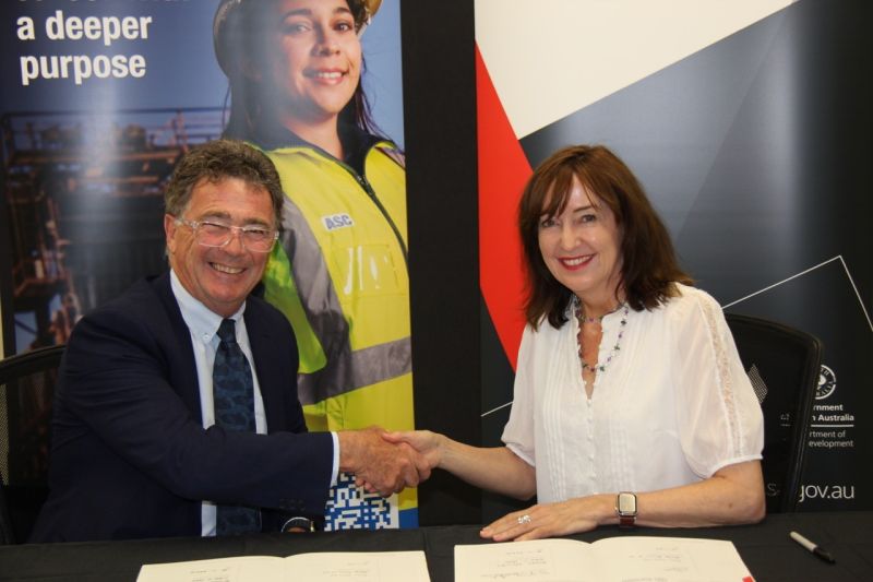 MoU signing with ASC and South Australian Government