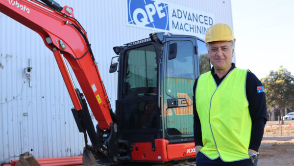 Al Jawhari, Co-Founder and Group CEO of Starke Group, standing at the construction site of the company’s upcoming state-of-the-art facility.